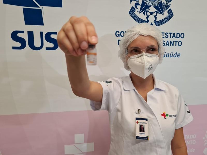 Cerca de 48 mil capixabas vão receber a vacina contra a Covid-19 na primeira fase