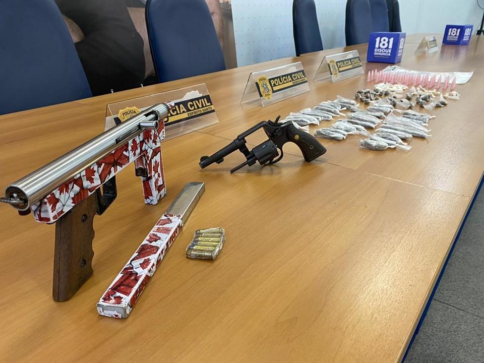 Suspeito de envolvimento em dois homicídios é preso na Serra