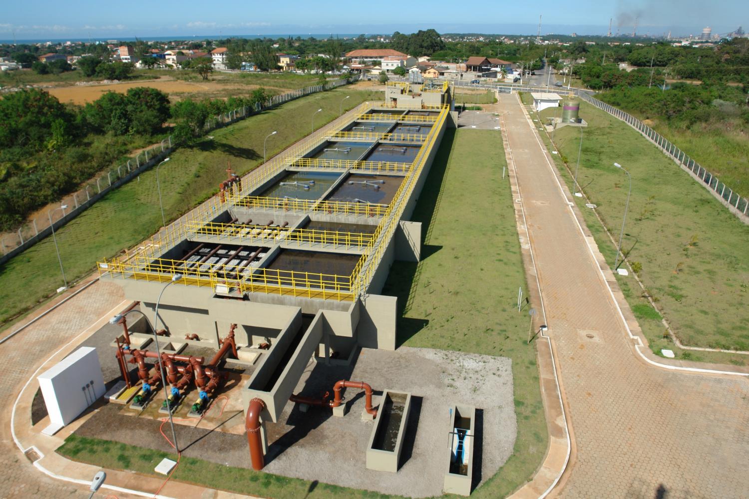 Estação de Tratamento de Esgoto de Manguinhos terá estrutura ampliada