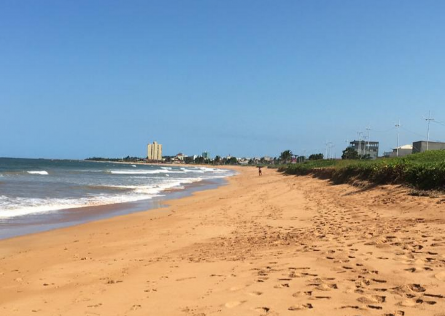 Ações de fiscalização registram praias com pouco movimento na Serra
