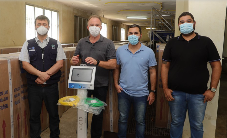 Expansão de leitos no Espírito Santo vai contar com mais 230 respiradores pulmonares