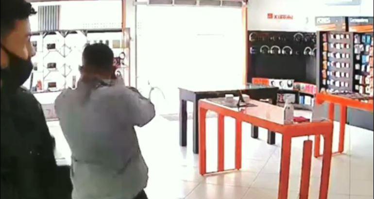 Suspeito de tentativa de latrocínio em loja de celular em Planalto Serrano é preso