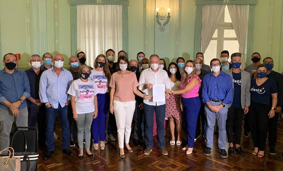 Governo do ES firma termo de compromisso com setor produtivo visando combate à pandemia