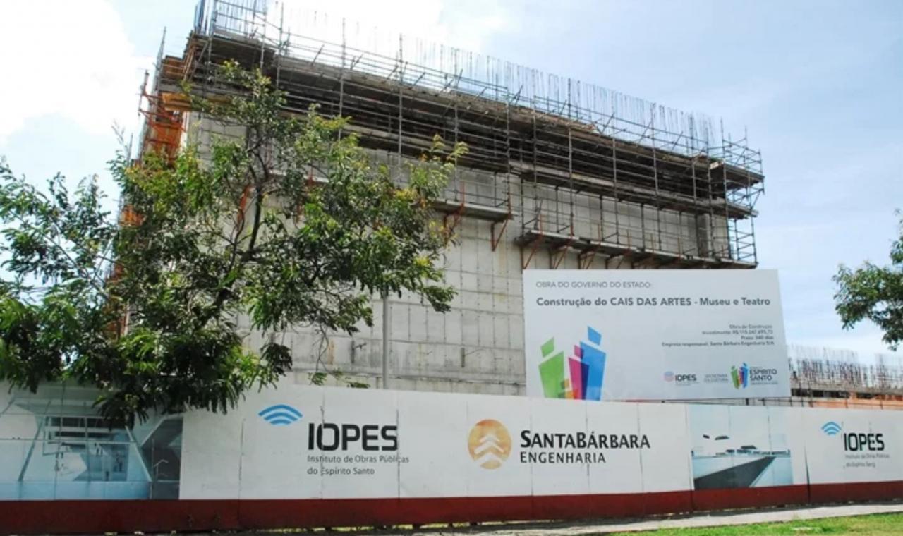 Já na Justiça, Cais das Artes é pauta de ex-colega de partido de Casagrande