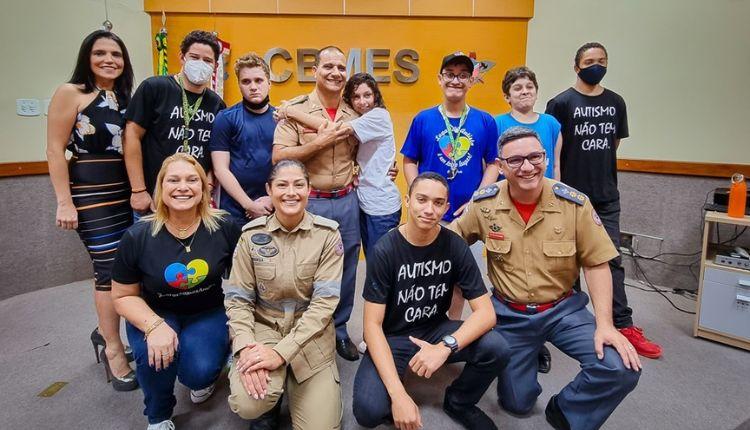 Corpo de Bombeiros Militar inicia formação de brigadistas com autismo no ES