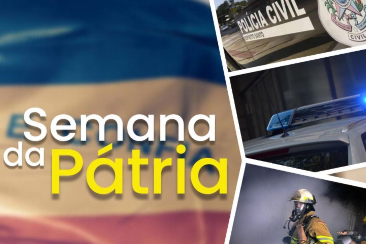 Exposição do Corpo de Bombeiros e Polícia Civil comemora Semana da Pátria