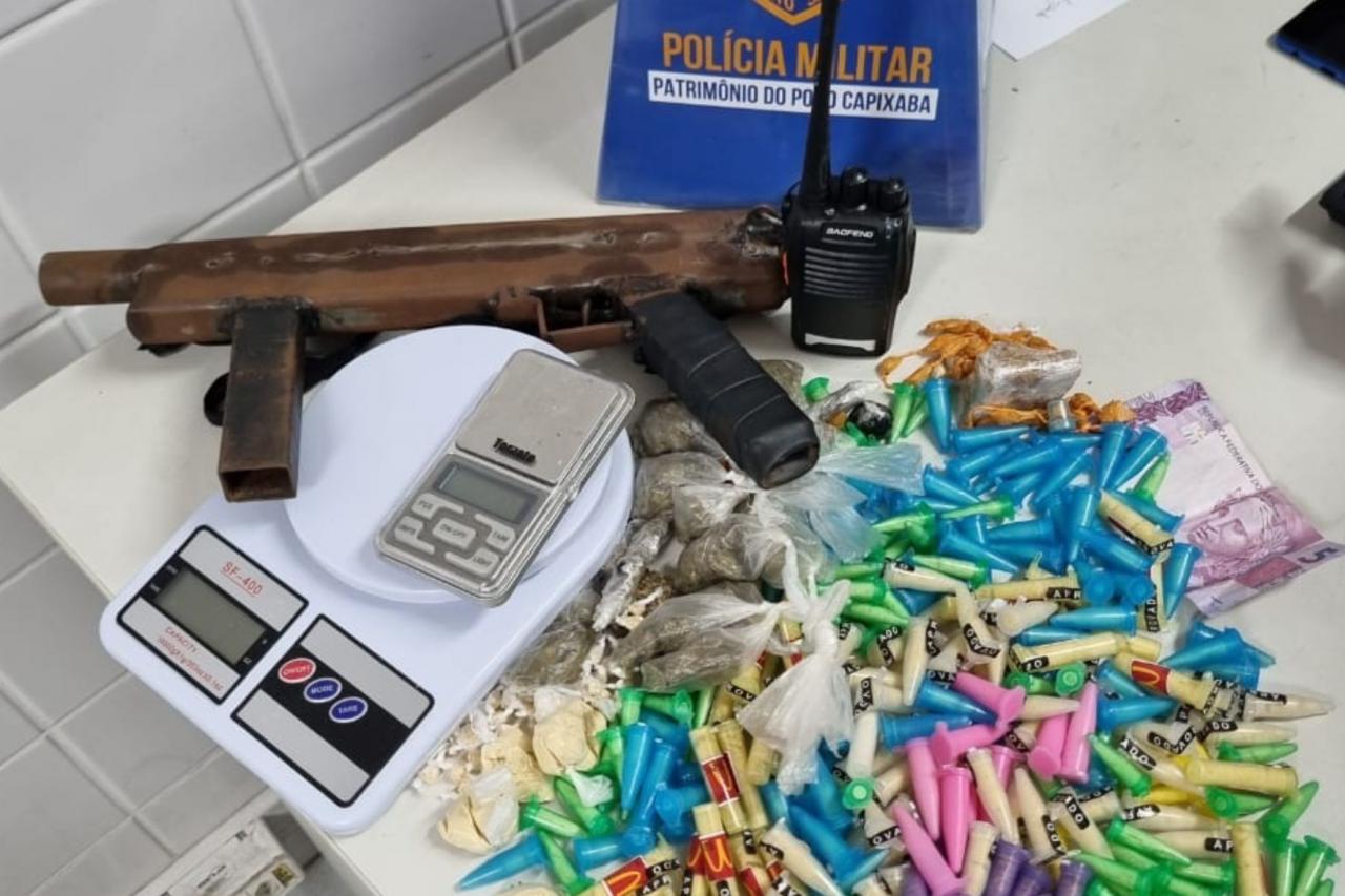 Dois suspeitos são detidos após assalto na Serra