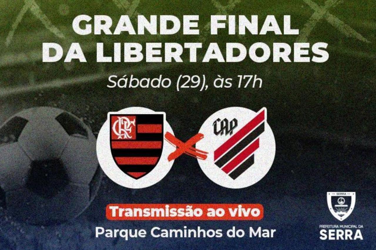 Parque Caminho do Mar terá exibição da Final da Libertadores neste sábado (29)