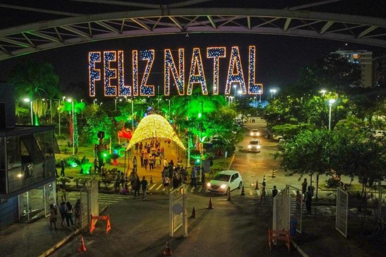 Parque da Cidade fica ainda mais lindo com decoração especial de Natal
