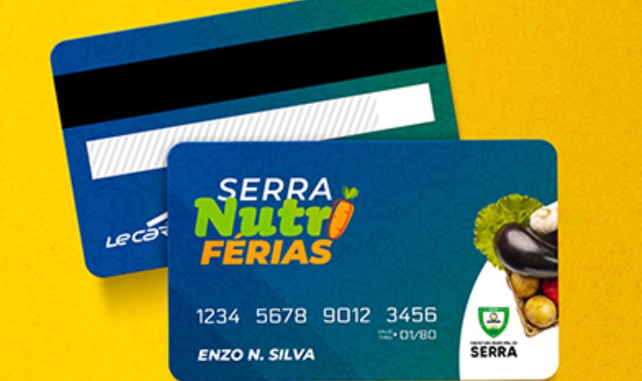 Alunos da Serra começam a receber o cartão alimentação