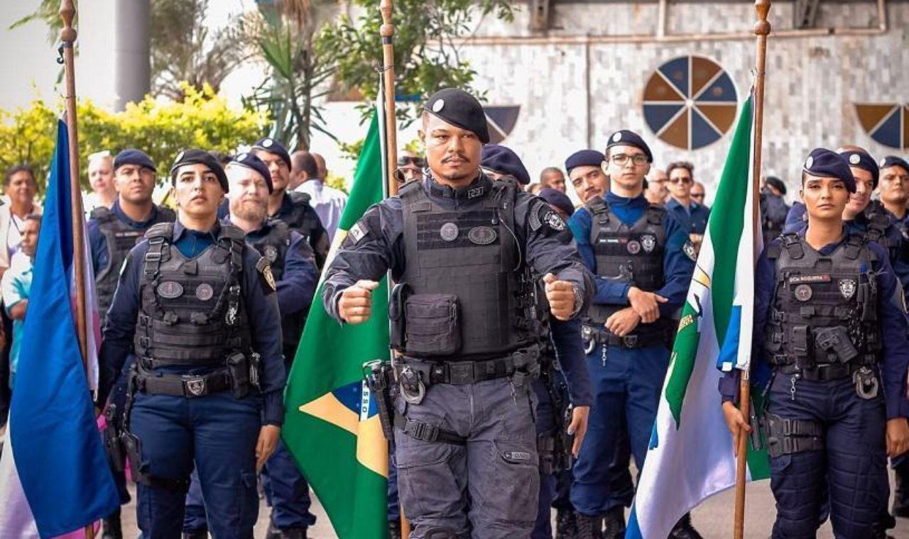 Com homenagens, armamentos e viaturas, Guarda Municipal da Serra completa seis anos