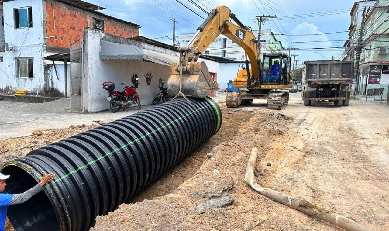 Obras do Binário da Avenida Norte Sul continuam avançando; veja interdições