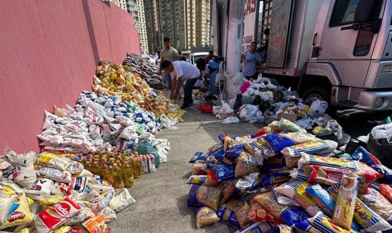 Maior evento de rap e trap do ES arrecada mais de 22 toneladas de alimentos