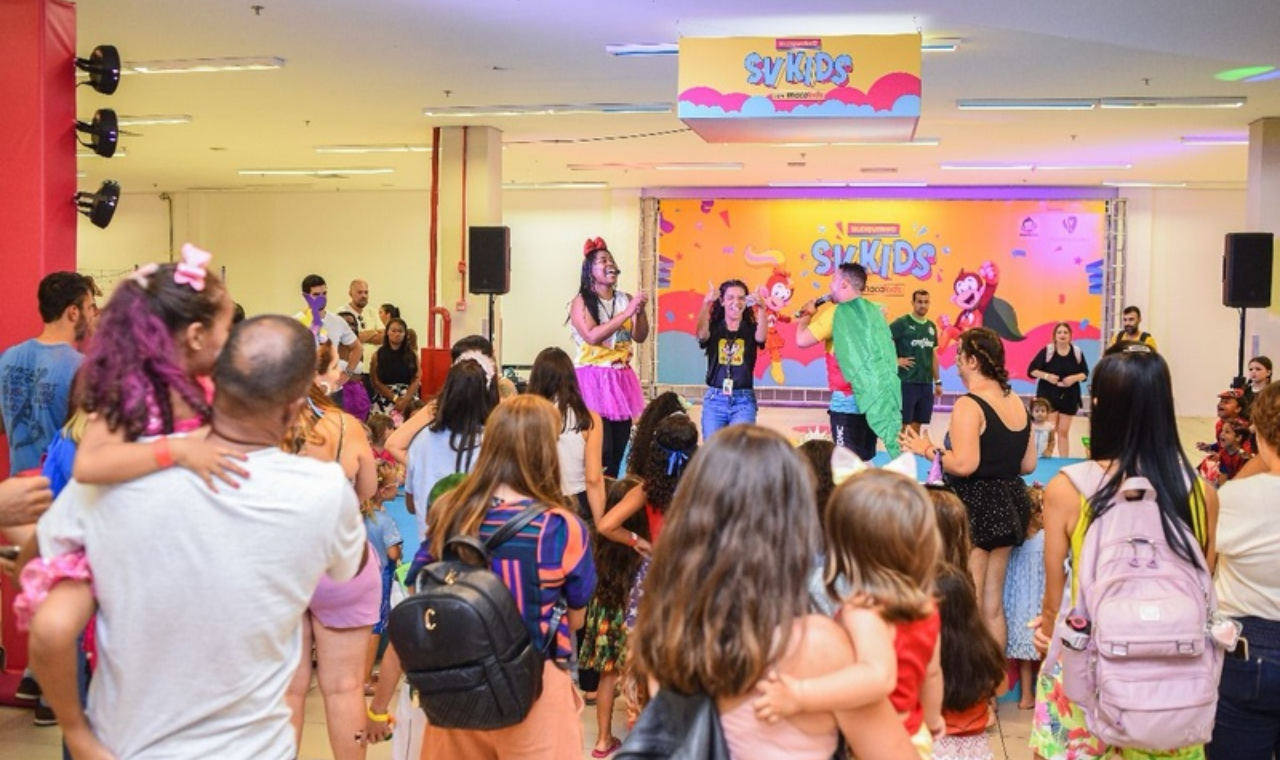 Bloquinho de Carnaval com Macakids e muita diversão para a criançada no Shopping Vitória