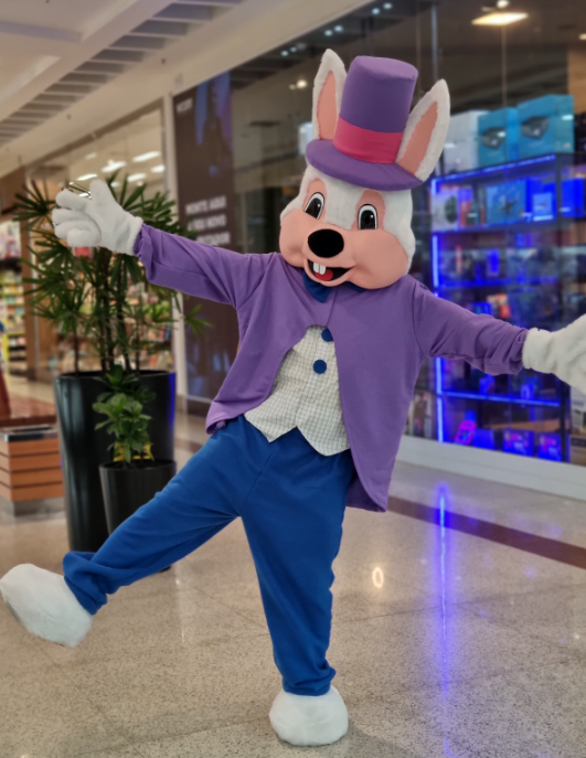 Páscoa com diversão gratuita para as crianças nos shoppings da Serra