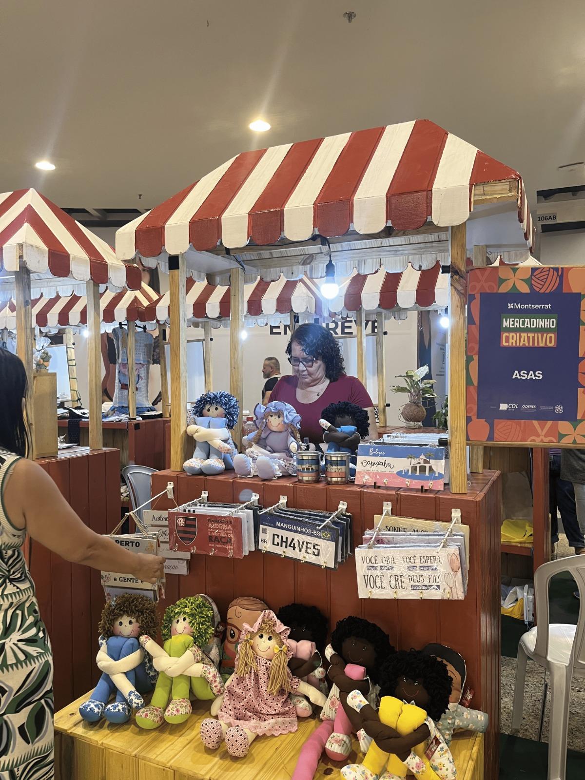 Últimos dias para conferir o Mercadinho Criativo no Shopping Montserrat