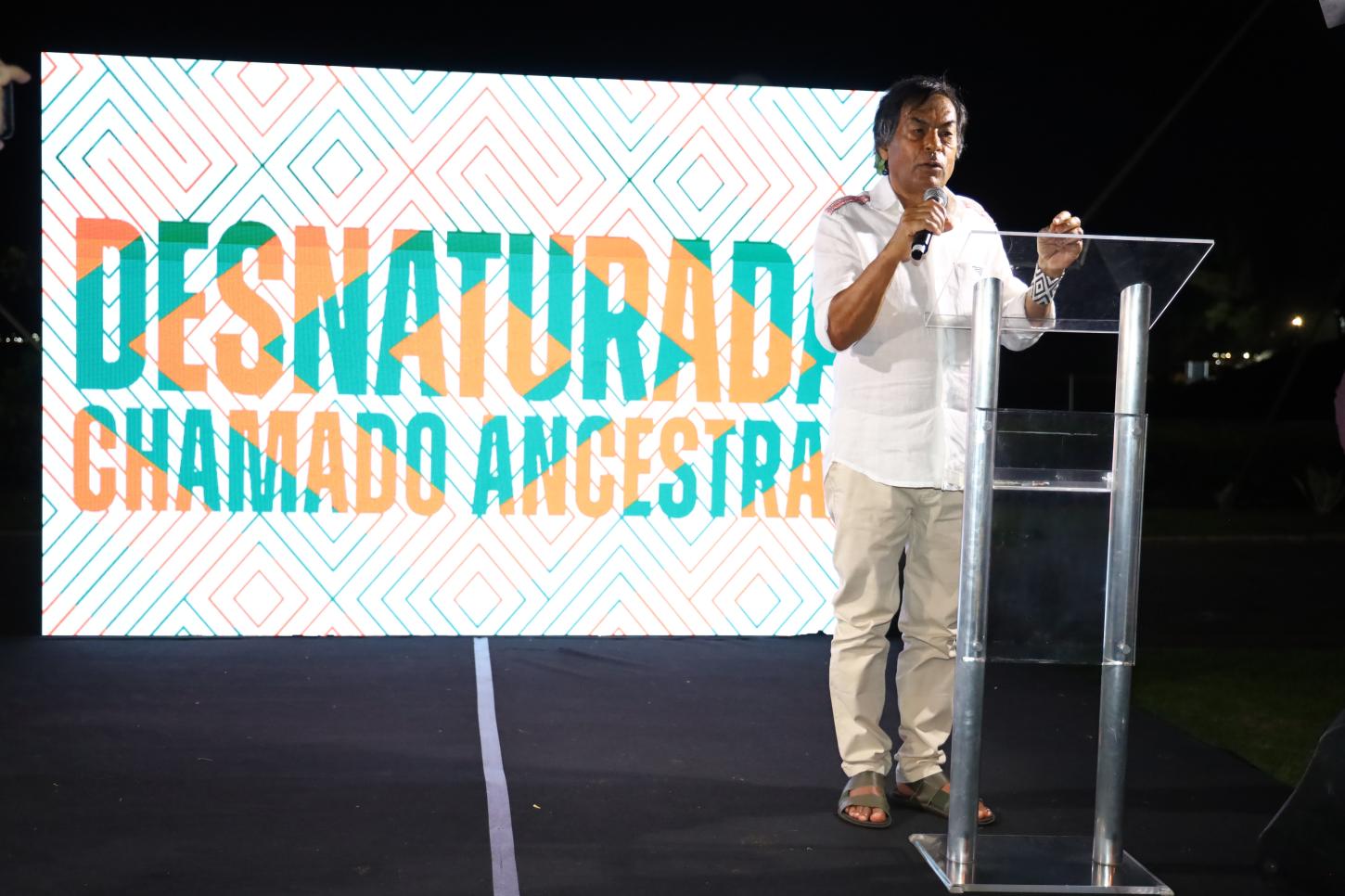 Ailton Krenak vem ao Estado para seminário no Parque Cultural Casa do Governador