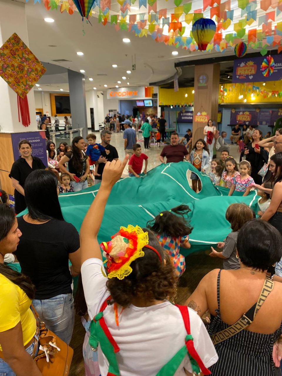 Arraiá do Diversão terá programação junina gratuita para a criançada no shopping Praia da Costa