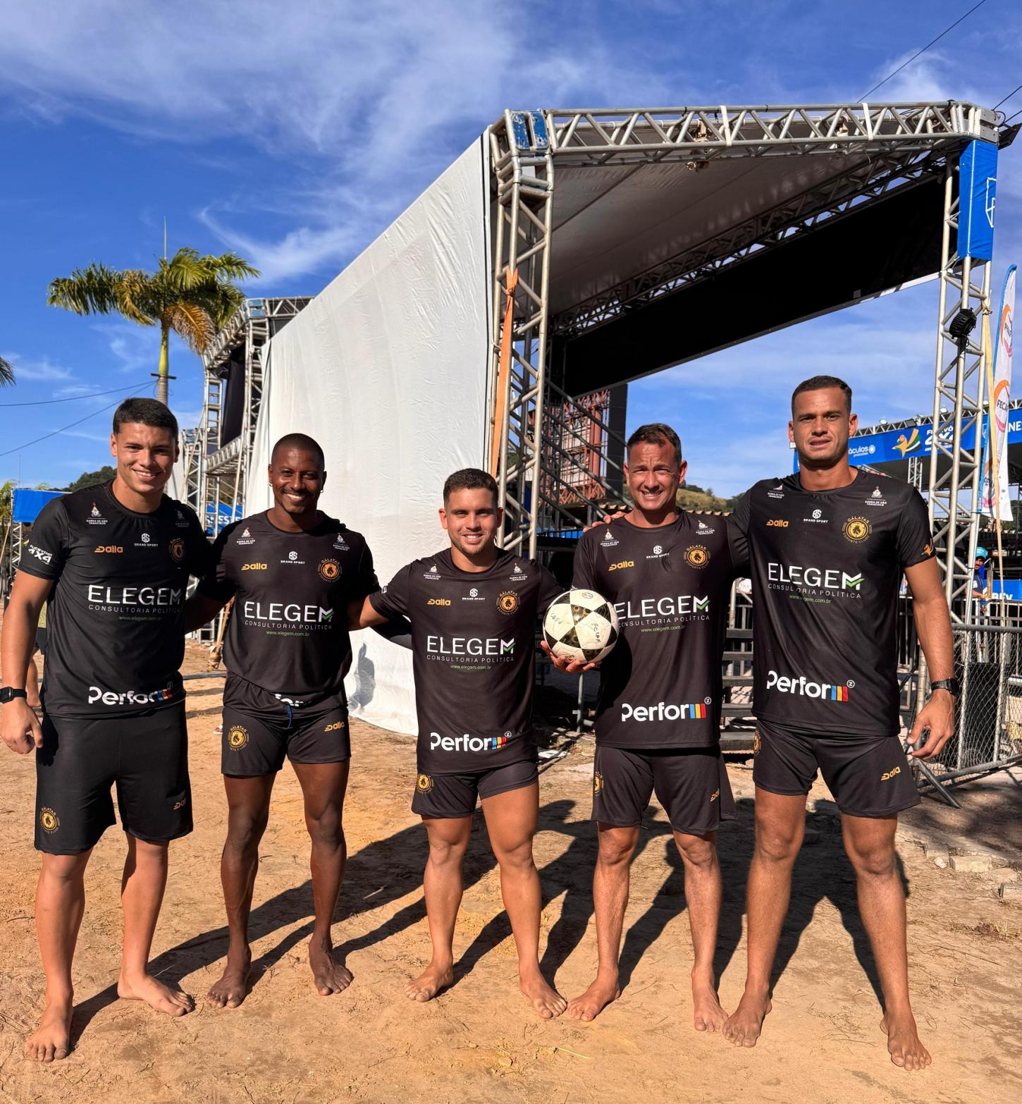Gálatas conquista posição no Top 6 do Campeonato Brasileiro de Futevôlei
