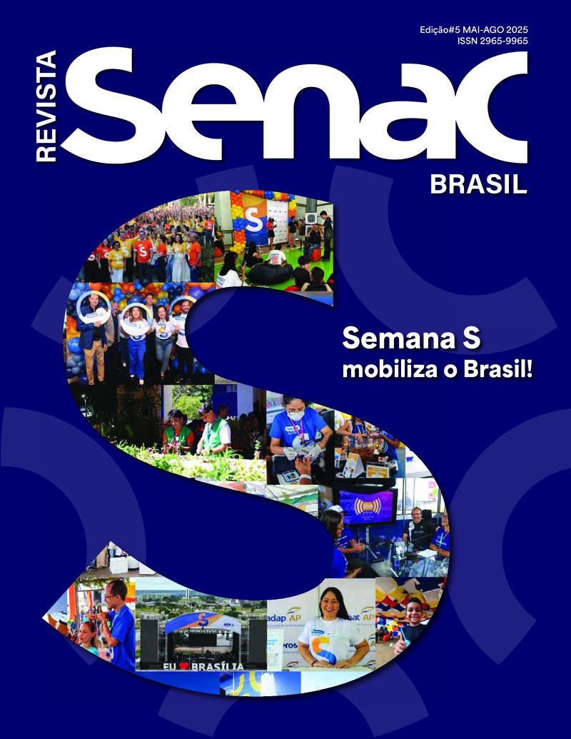Nova edição da Revista Senac Brasil destaca inovações que transformam o mercado e a educação profissional