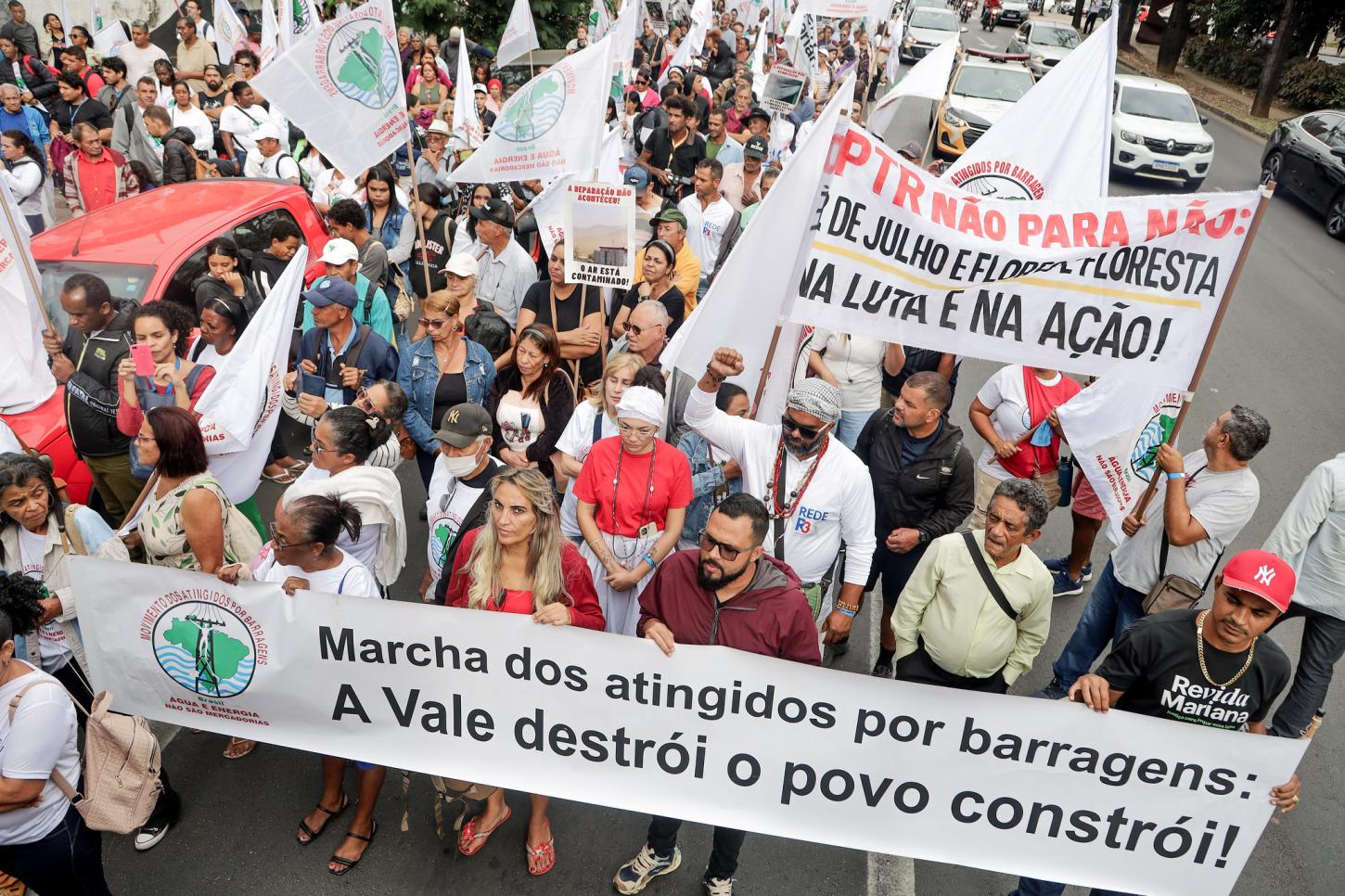 Atingidos pelo crime da Vale em Brumadinho realizam nova manifestação em BH nesta sexta (11)