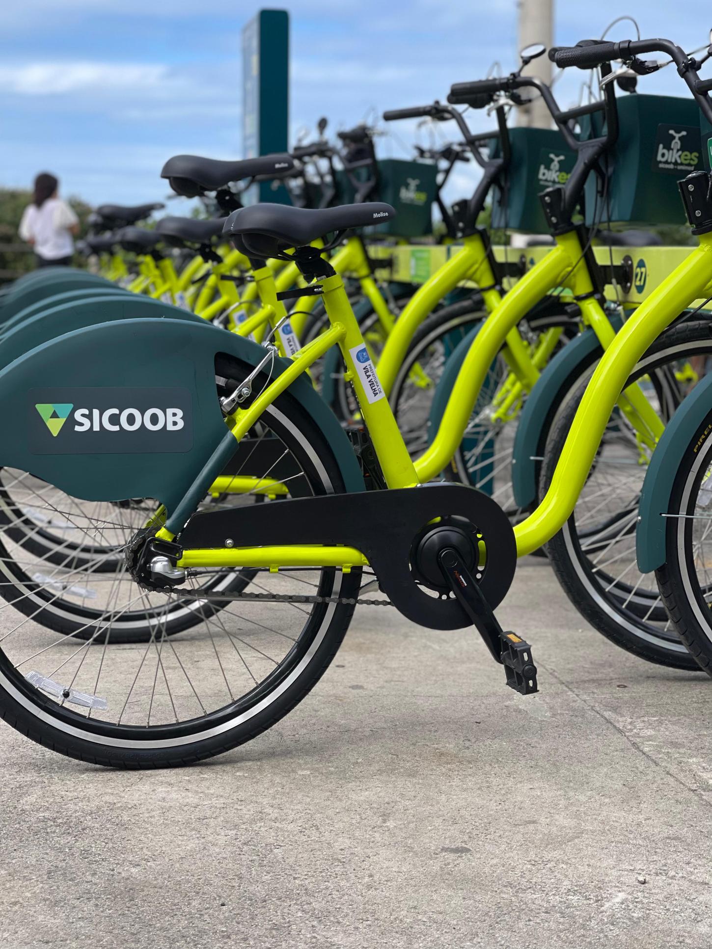 Vitória e Vila Velha recebem 180 bicicletas novas nos sistemas de bikes compartilhadas