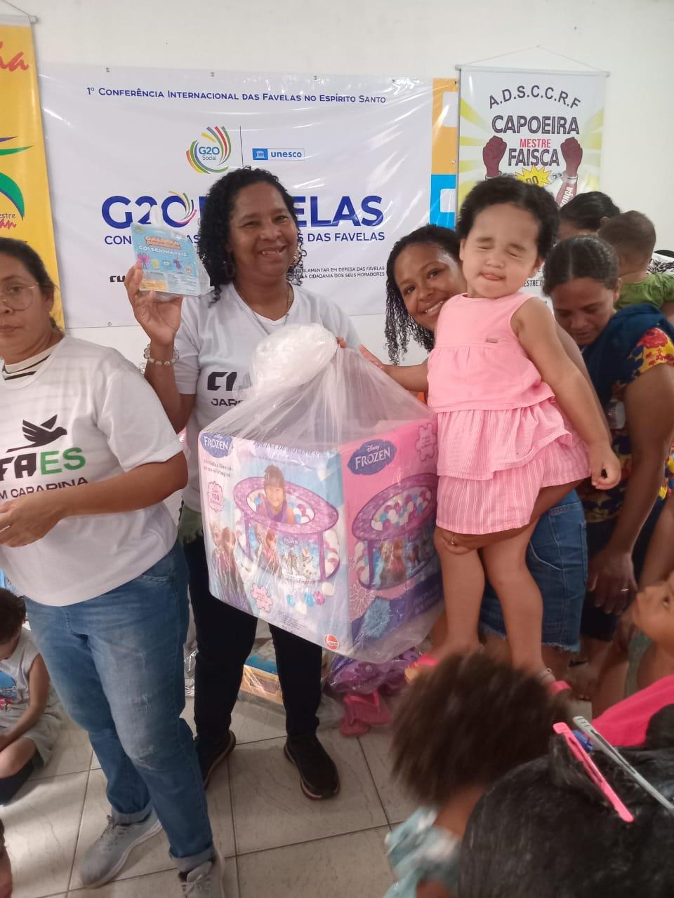 CUFA/ES promove maratona de alegria e solidariedade para mais de 600 crianças na Grande Vitória